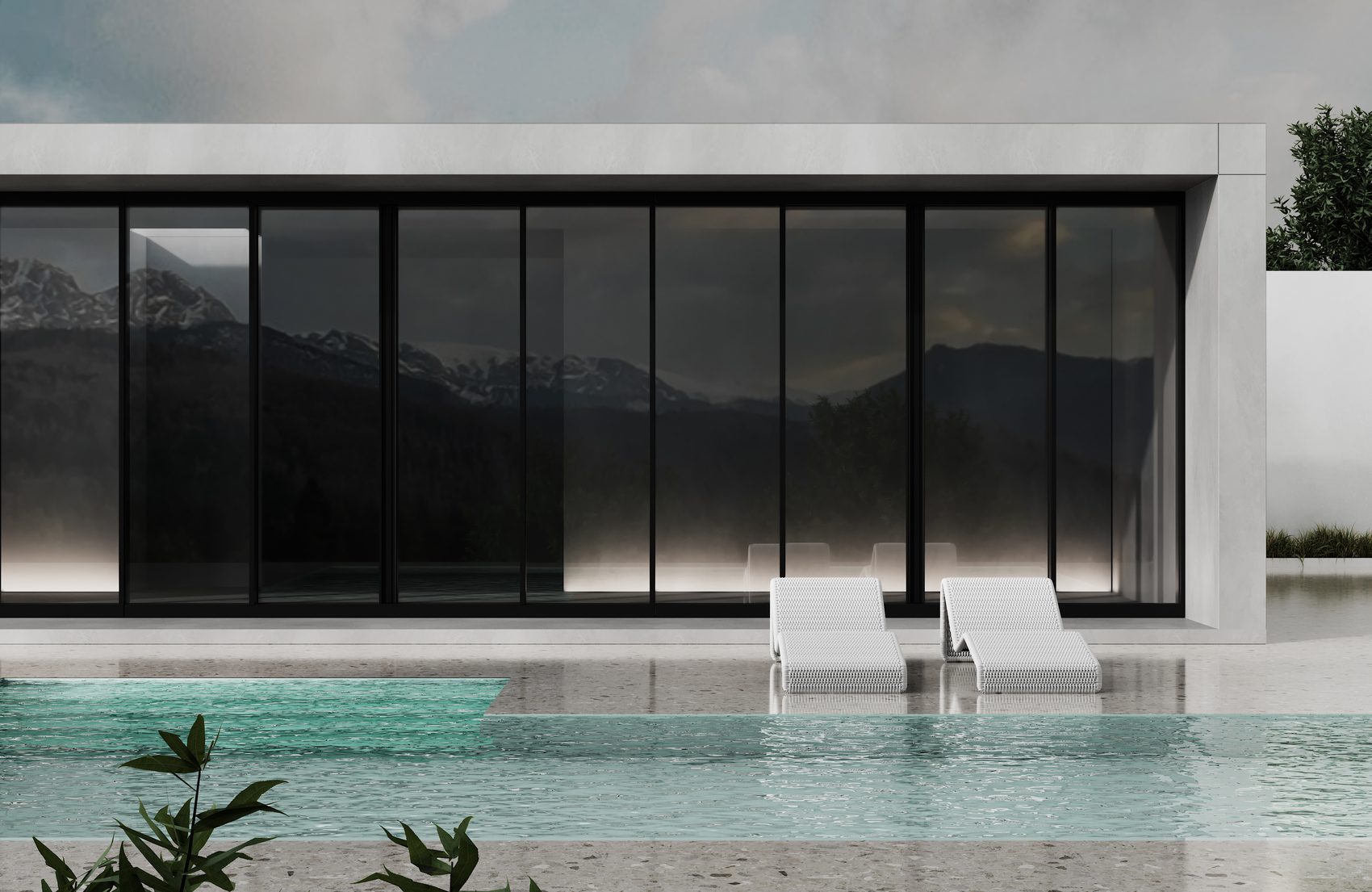 Le Domaine des Tilleuls, villa contemporaine a Divonne-les-Bains